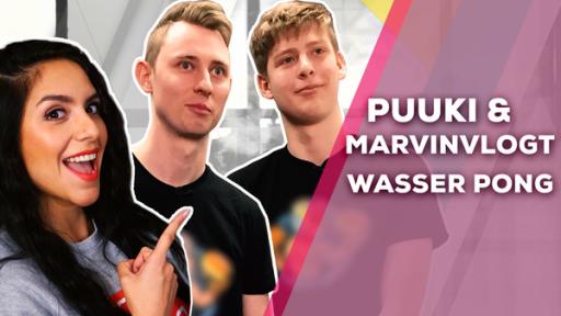 Puuki und MarvinVlogt - Wasser Pong | Rechte: KiKA