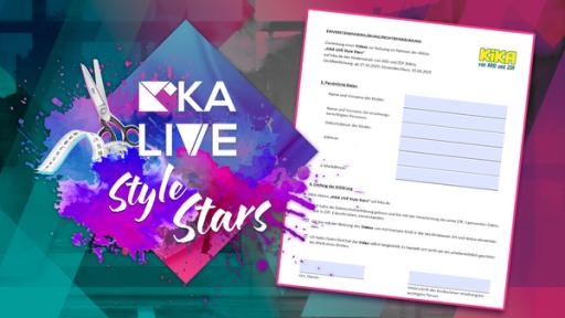 Einverständniserklärung KiKA LIVE Style Stars | Rechte: KiKA Einverständniserklärung KiKA LIVE Style Stars | Rechte: KiKA