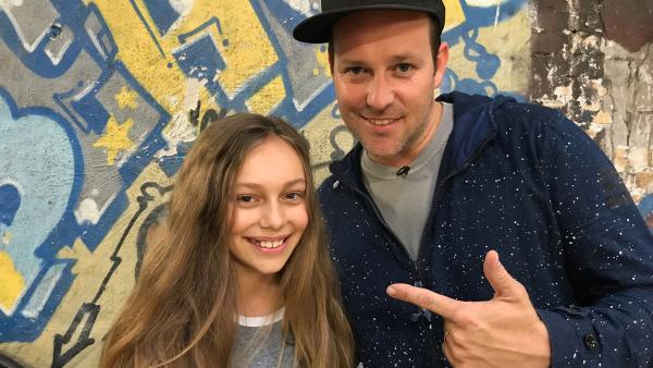 Ben trifft die elfjährige Skaterin Lilly Stoephasius.
