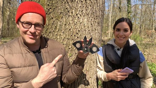 Jess und Ben erleben ein Abenteuer direkt vor der Haustür: Sie machen Geocaching.