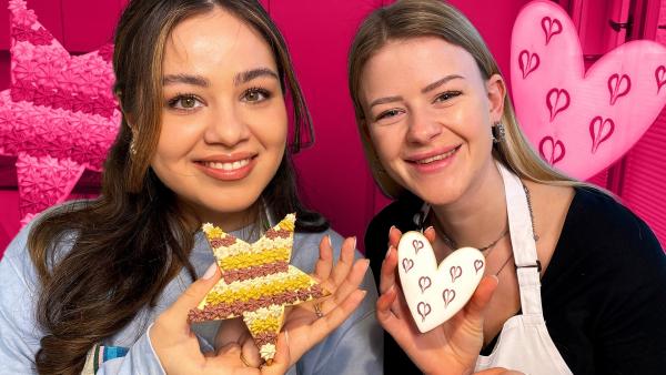 Richtige Kunstwerke aus Keksteig und Zuckerguss zaubert Social Media-Star Anni bei "Anni's Cookie Kitchen". Ob Sarah das mit ihrer Hilfe auch gelingt?