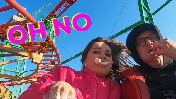 Auf dem Hamburger Dom stellen sich Sarah und Ben drei krassen Challenges. Gefragt sind Geschick, Ausdauer und Teamgeist.