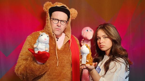 Sarah vs. Ben: Nicht lachen! | Rechte: KiKA / Stefanie Jung