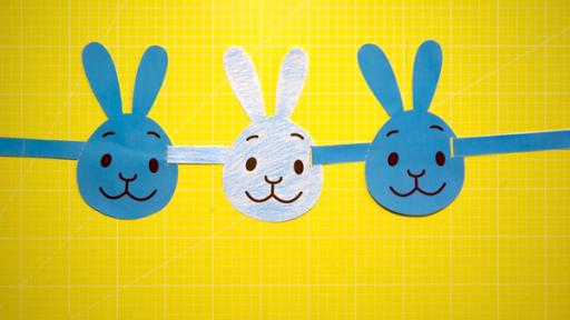 KiKANiNCHEN Girlande basteln | Rechte: KiKA