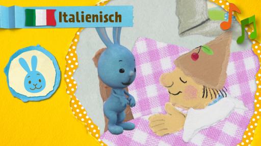 Kikaninchen und Christian singen auf Italienisch 