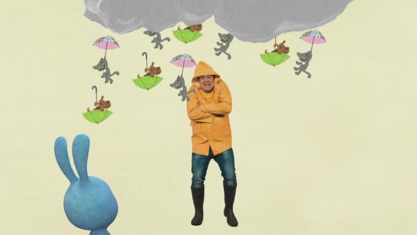 Christian erklärt Regenwetter | Rechte: KiKA