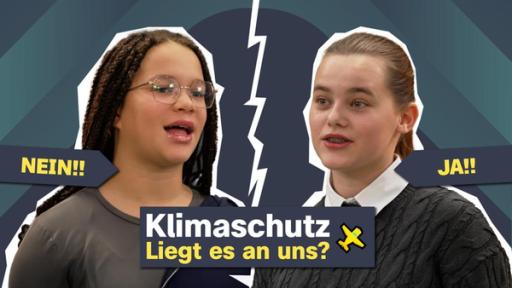 Schüler diskutieren über den Einsatz gegen den Klimawandel | Rechte: ZDF Schüler diskutieren über den Einsatz gegen den Klimawandel