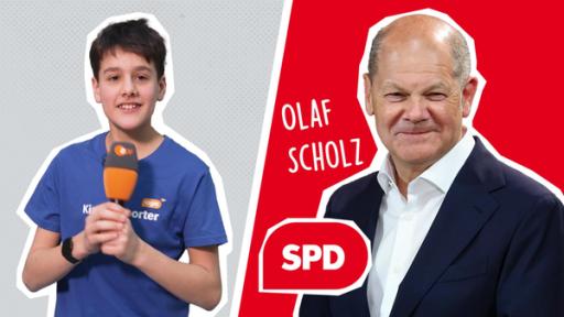 logo! - Teaser - Kinderreporter Ilian trifft Scholz | Rechte: ZDF logo! - Kinderreporter Ilian trifft Scholz