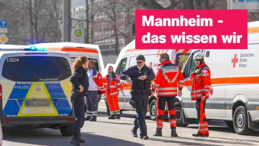 Sendungsteaser vom 3. März 2025 | Rechte: ZDF Sendung vom 3. März 2025: "Mannheim - das wissen wir", Notfalleinsatz im Hintergrund