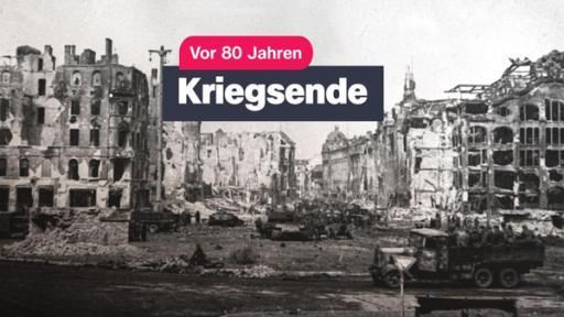 Vor 80 Jahren endete der Zweite Weltkrieg. | Rechte: ZDF Trümmer und Zerstörung aus dem Zweiten Weltkrieg.