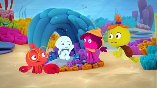 Rechte: KiKA/Bigchild Entertainment Jellie ist traurig.