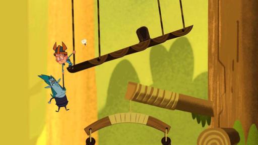 Mein bester Feind | Rechte: 2015 Mondo TV France - Pictanovo - ZDF Enterprises - TF1 - All rights reserved Als Vipkrad vom Lastzug runterzufallen droht, packt Marcus ihn noch in letzter Sekunde an der Hand. Da es keiner von ihnen alleine bis zum Topf-Dopf nach oben schaffen kann, vereinbaren sie Frieden bis zur letzten Stufe.