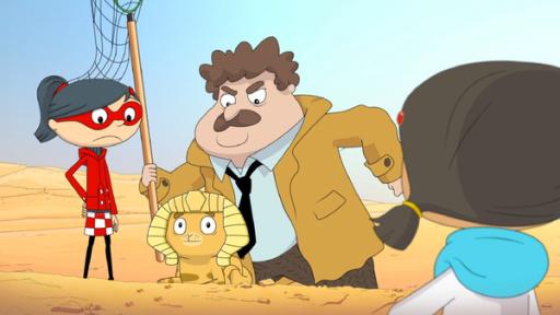 Folge 35 - Wer hat Angst vor'm Sonnengott? | Rechte: CYBER GROUP STUDIOS - ARD/WDR- KD PRODUCTIONS TOONS&GAMES - TELEVISIÓ DE CATALUNYA, SA - 2016 Bilder zur Folge 35