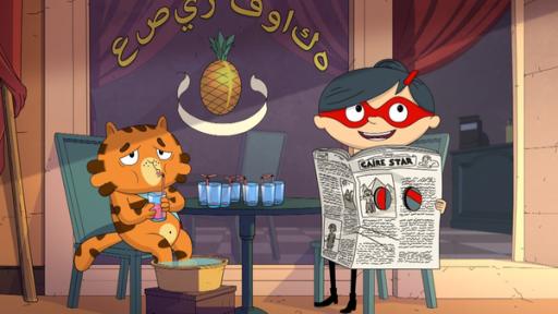 Mirette - Folge 7 | Rechte: CYBER GROUP STUDIOS - ARD/WDR- KD PRODUCTIONS TOONS&GAMES - TELEVISIÓ DE CATALUNYA, SA - 2016 Als Touristen getarnt ermitteln Mirette und Jean Cat.