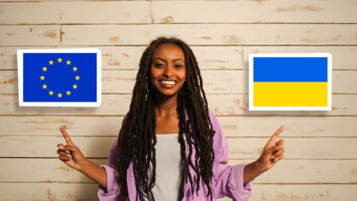 Die Ukraine möchte zur EU dazugehören. Wie das funktionieren könnte, darum geht’s in diesem neuneinhalb kompakt.