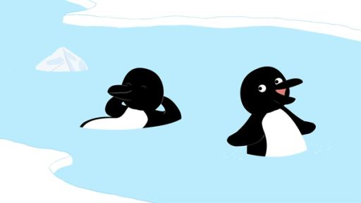 Rechte: KiKA/Igloo Productions Ltd. Ein heißer Sommertag im Zoo. Wie schaffen es die Peeks, den Pinguinen Kühlung zu verschaffen?