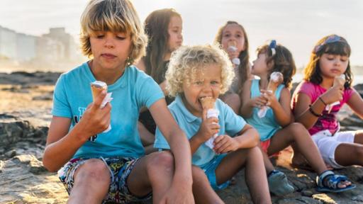 Eis | Rechte: ZDF Kinder essen Eis.