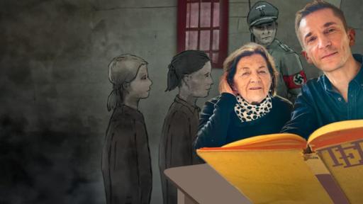 Als jüdisches Kind im Holocaust - mit Gebärdensprache | Rechte: Collage: ZDF PUR+ - Shoah - Holocaust