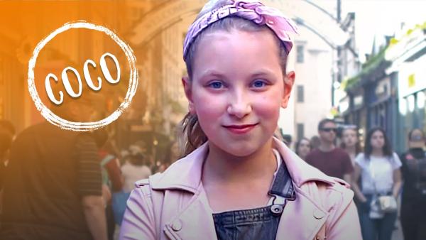 Coco im Getümmel Londons