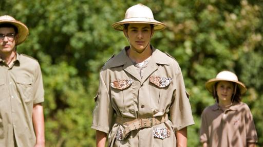 Schloss Einstein - F835 | Rechte: Saxonia Kinder in Safarioutfit
