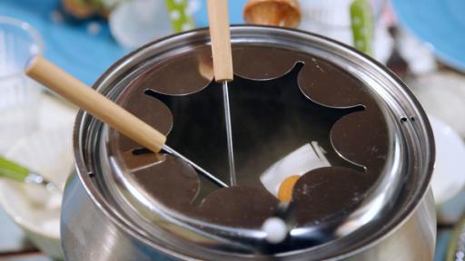 Vegetarisches Fondue | Rechte: ZDF/ORF Vegetarisches Fondue | Rechte: ZDF/ORF