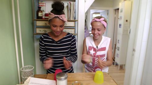 Chiara und Lilli in Action