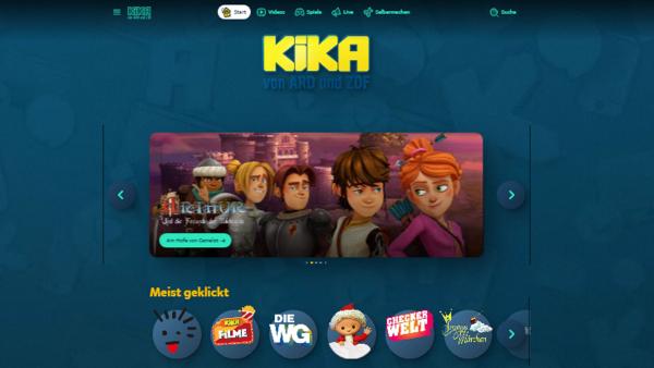 Startseite von kika.de | Rechte: KiKA