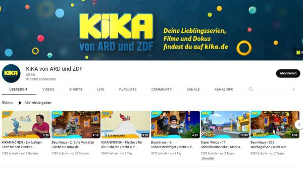 KiKA Youtube Kanal