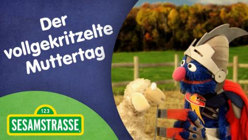 Der vollgekritzelte Muttertag | Rechte: NDR Sesamstraße 2986: Der vollgekritzelte Muttertag