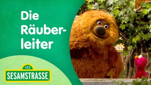 Die Räuberleiter | Rechte: NDR / SW Sesamstrasse 2956. Die Räuberleiter