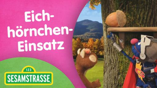 Eichhörnchen-Einsatz | Rechte: NDR Sesamstraße: Eichhörnchen Einsatz