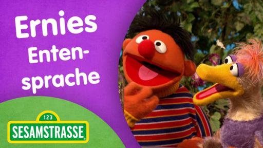 Ernies Entensprache | Rechte: NDR Sesamstraße 2984: Ernies Entensprache