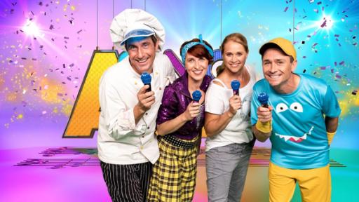 Gluck, Gluck - Unterwassergesang | Rechte: ZDF/MES SingAlarm: Singa und die Gruppe "Donnikl" im Singalarm-Studio