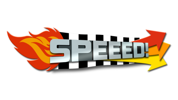 Logo: "Speeed!"