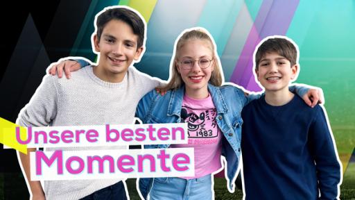 Die besten Momente von Lea, Niklas und Dimi | Rechte: KiKA / Rafael Bies / Colourbox Die besten Momente von Lea, Niklas und Dimi | Rechte: KiKA / Rafael Bies / Colourbox