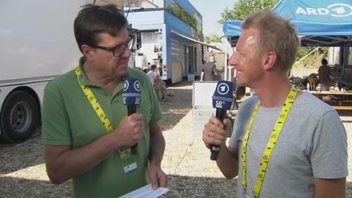 Was denkt ein Fahrer, wenn er ständig und stundenlang tritt? | Rechte: ARD/Sportschau Was denkt ein Fahrer, wenn er ständig und stundenlang tritt? | Rechte: ARD/Sportschau