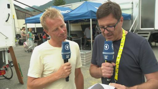 Werden die Luftaufnahmen mit Helikoptern oder Drohnen gedreht? | Rechte: ARD/Sportschau