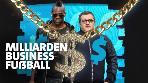 So funktioniert der Transfermarkt im Profi-Fußball - Standbild | Rechte: Imago, SWR, Creative Studio finally (Montage) Bild-Montage mit Spielerberater Mino Raiola, Fußballer Mario Balotelli und Dollarzeichen
