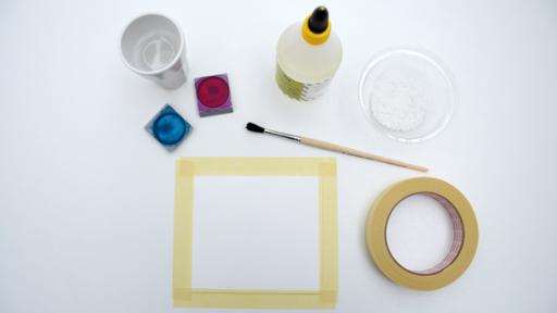 Malen mit Salz | Rechte: KiKA Materialien