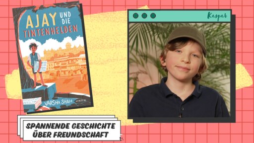 Buch-Tipp: Ajay und die Tintenhelden | Rechte: KiKA