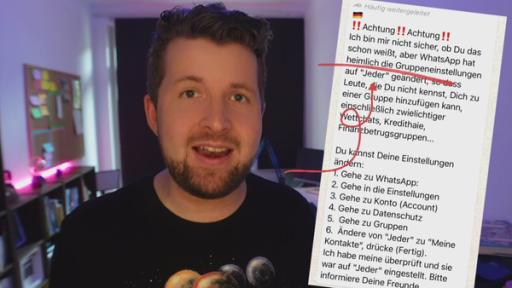 Hat WhatsApp heimlich die Einstellungen geändert? Tim erklärt's dir! | Rechte: KiKA