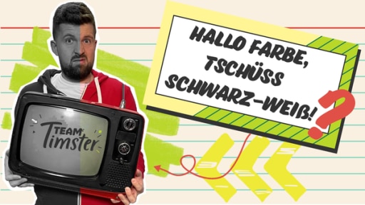 Seit wann gibt es Farbfernsehen? | Rechte: KiKA