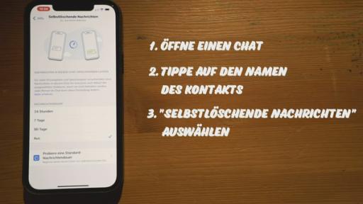 Wie löschen sich Chatnachrichten selbst? | Rechte: KiKA