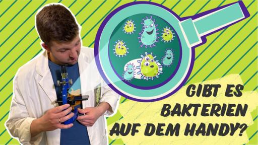 Rechte: KiKA Team Timster findet es heraus: Gibt es Bakterien auf dem Handy?