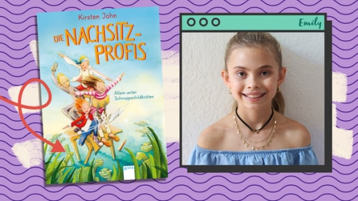 Timster Buchtesterin Emily | Rechte: KiKA