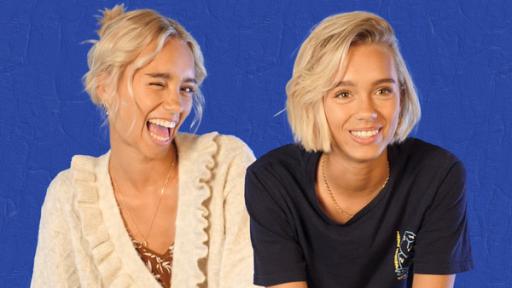Interview: Lisa & Lena zum Thema Schule | Rechte: SWR Lisa & Lena im Interview zum Thema Schule