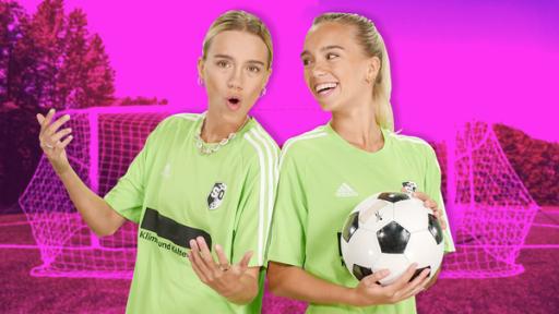 Sportlich im Verein | Rechte: SWR Sportlich im Verein, Lisa und Lena besuchen ihren alten Fußballverein