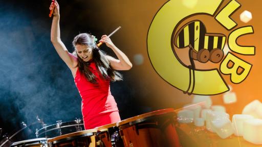 Percussionistin Vivi Vassileva