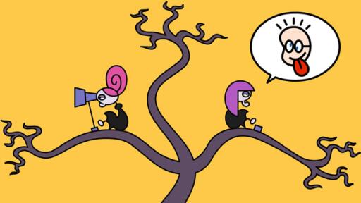 zwei Mädchen sitzen auf einem Baum | Rechte: SWR zwei Mädchen sitzen auf einem Baum
