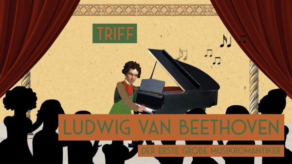 Triff Ludwig van Beethoven - Den ersten großen Musikromantiker. | Rechte: KiKA